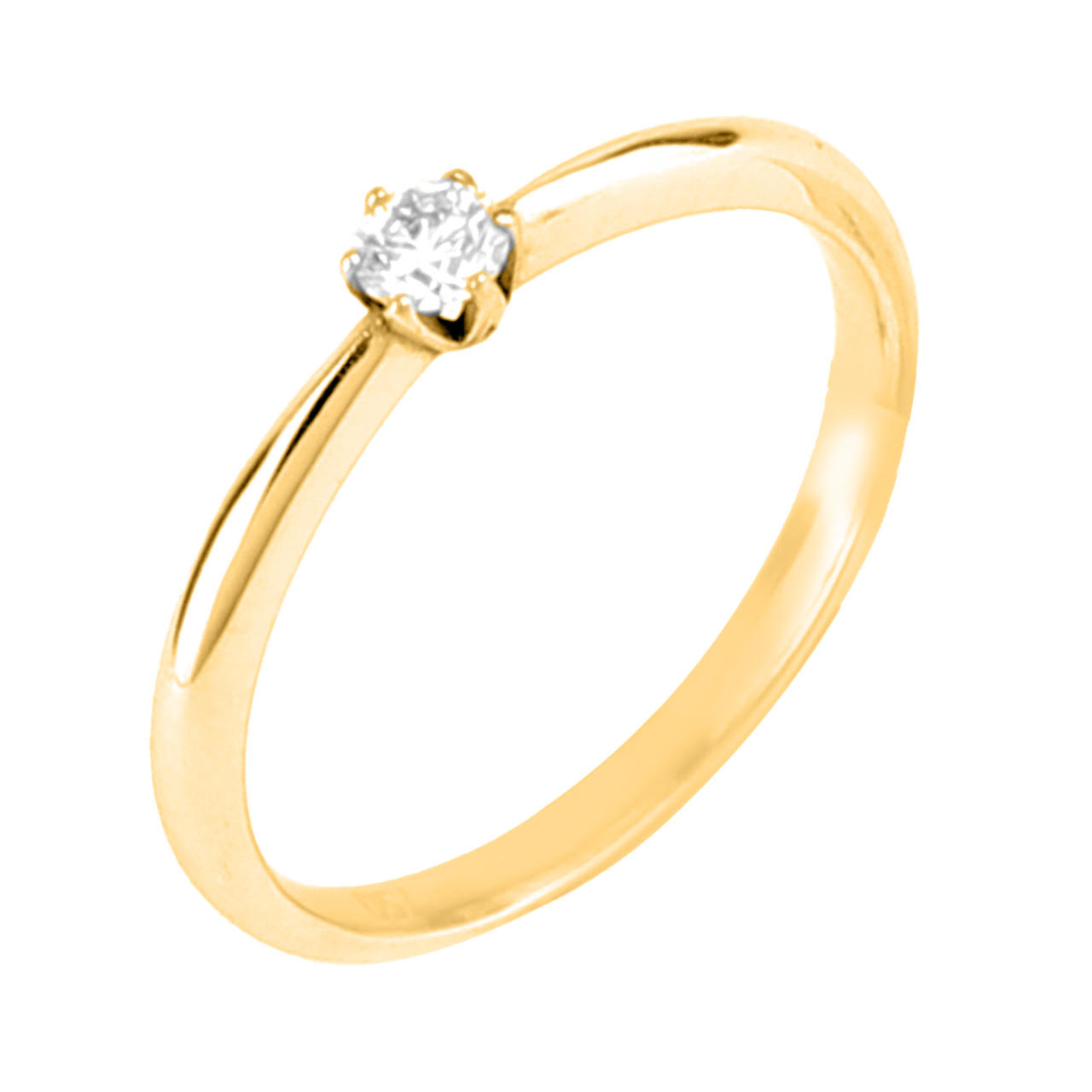 Grace solitaire ring